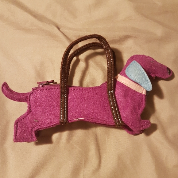 💫Free with Purchase💫 Small Pink Dachshund Purse - Picture 2 of 3
